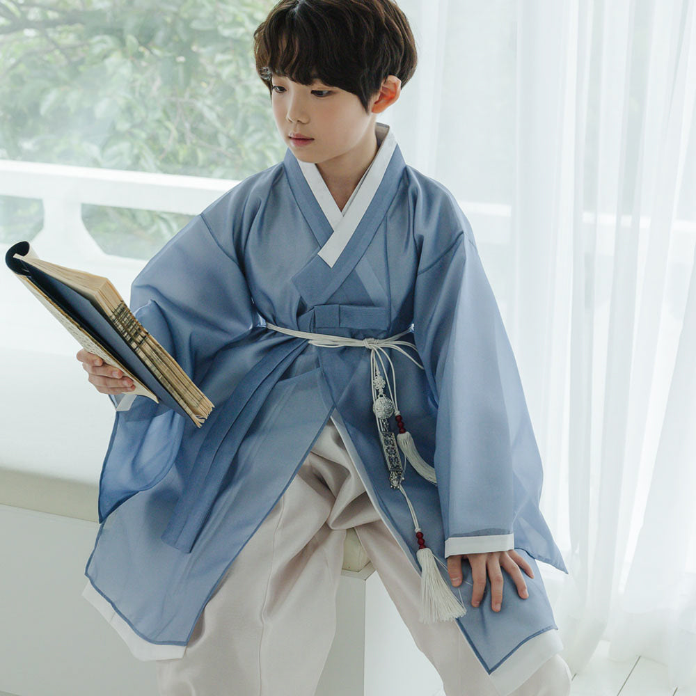 Gunyun Sky Dopo Boy Hanbok (4-10YR)