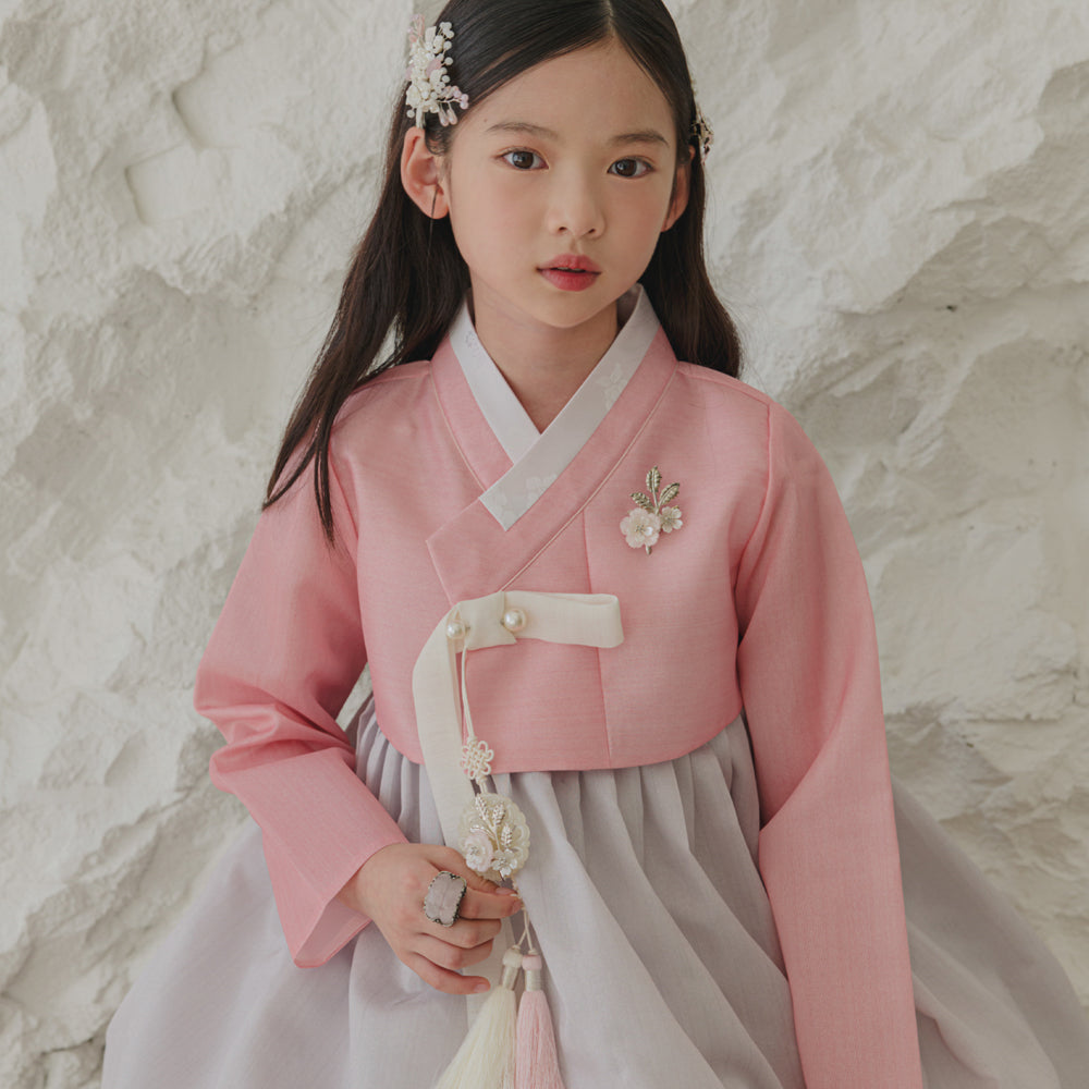 Joohee Pink Girl Hanbok (1-11YR)