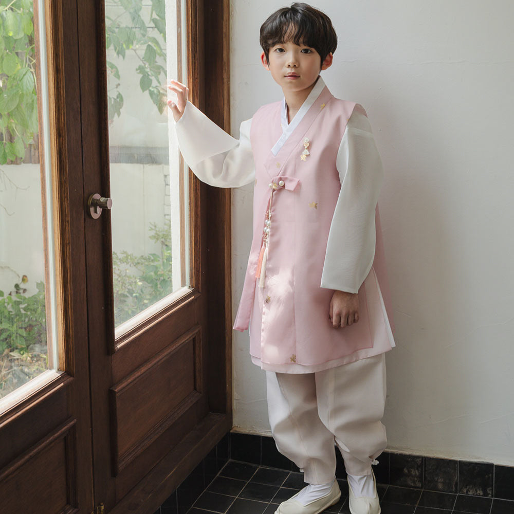 Heesung Pink Boy Hanbok (1-9YR) (Copy)