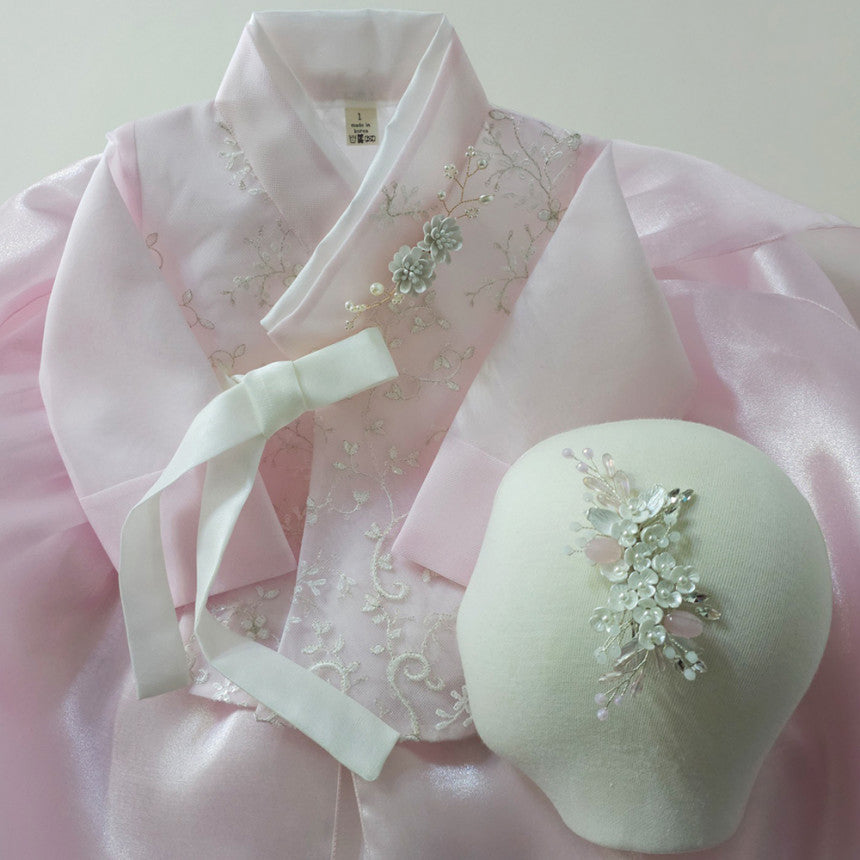 Paige Pink Girl Dress Hanbok