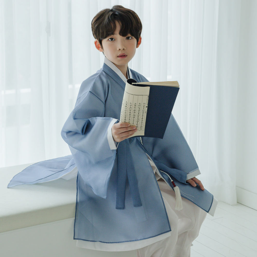 Gunyun Sky Dopo Boy Hanbok (4-10YR)
