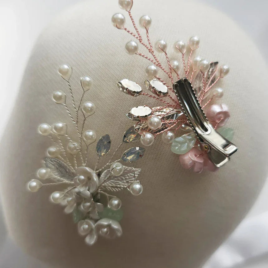 Mina Floral Hairpin - Native Korean