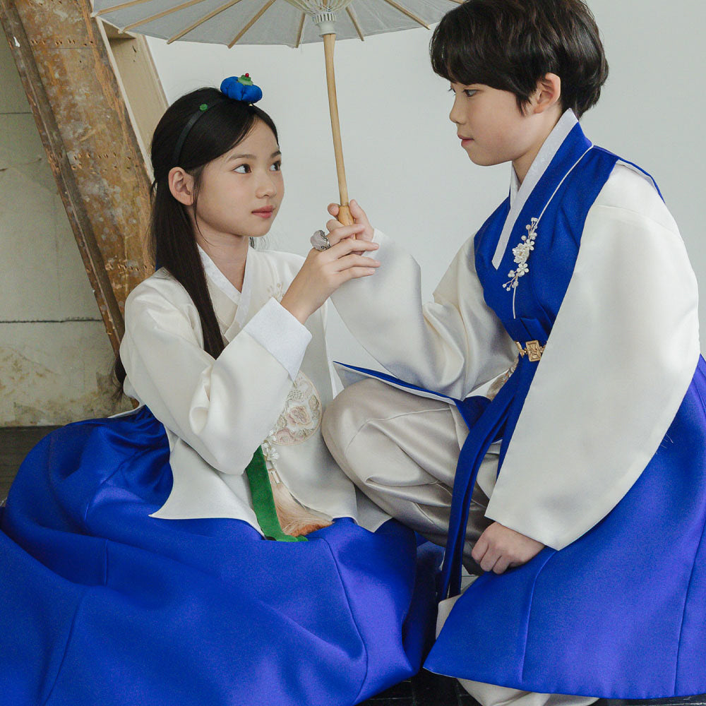 Yoonwoo Blue Boy Hanbok (100D-10YR)