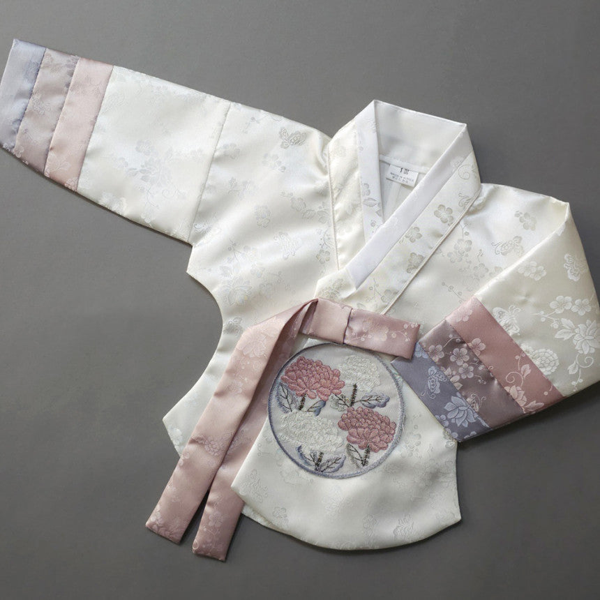 Yunjae Sky Blue Girl Hanbok (100D-15YR)