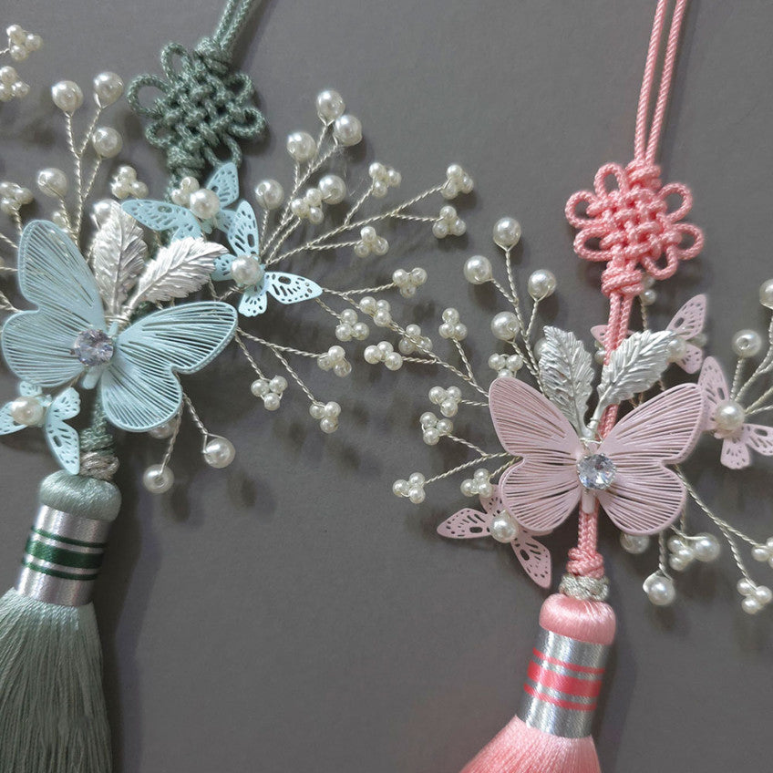 Sana Butterfly Tassel Norigae