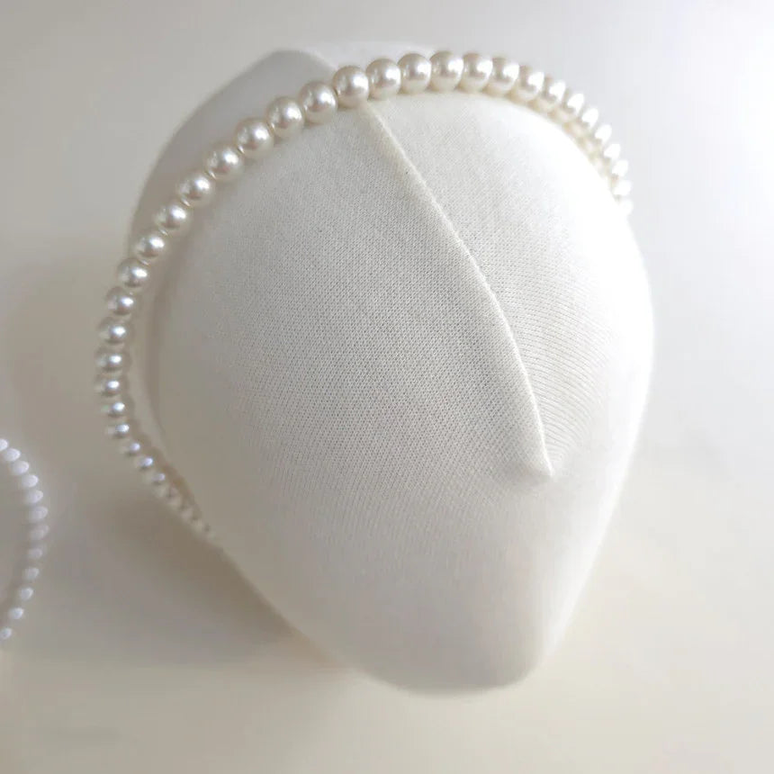 Classic Pearl Headband - Native Korean