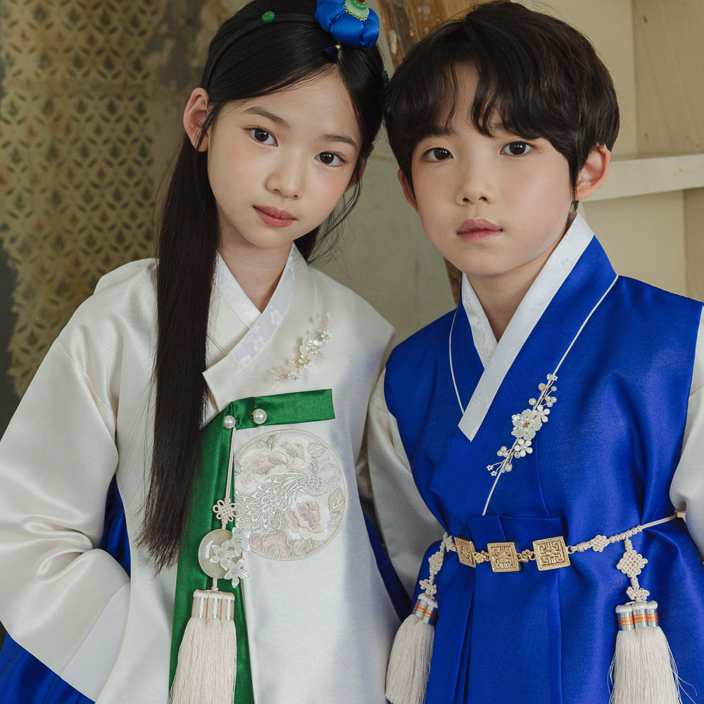 Yoonwoo Blue Boy Hanbok (100D-10YR)