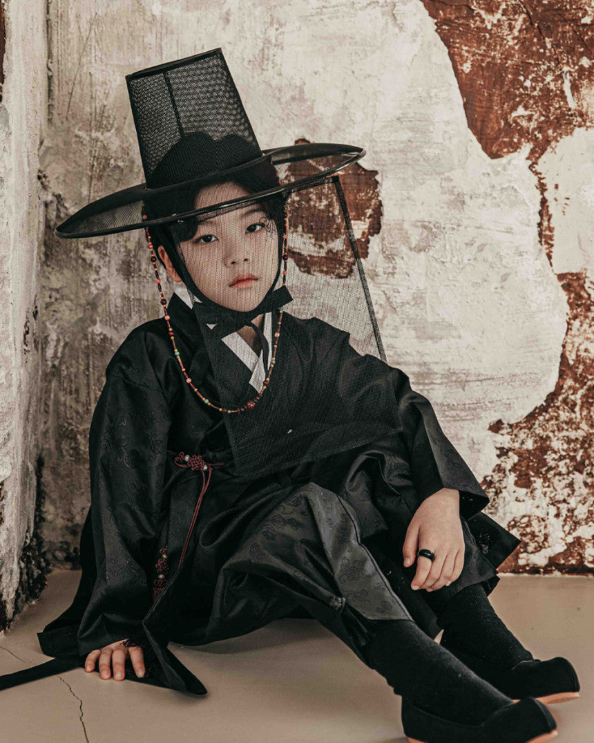 Black Jeoseung Saja Hanbok (1-12YR)