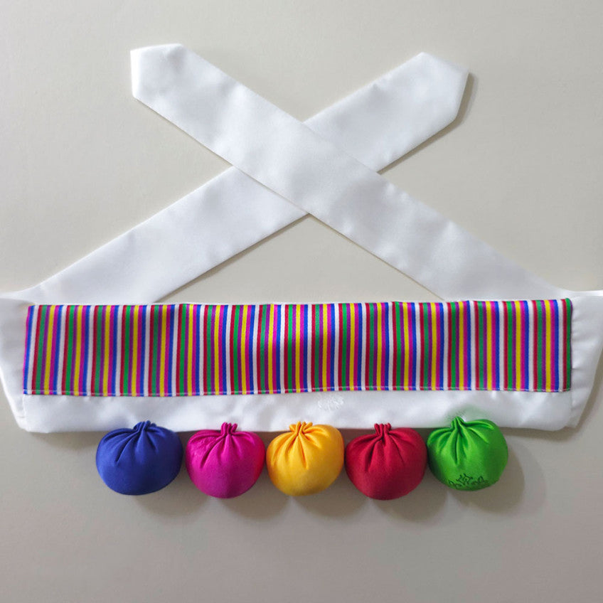 White Saekdong Cushion Belt