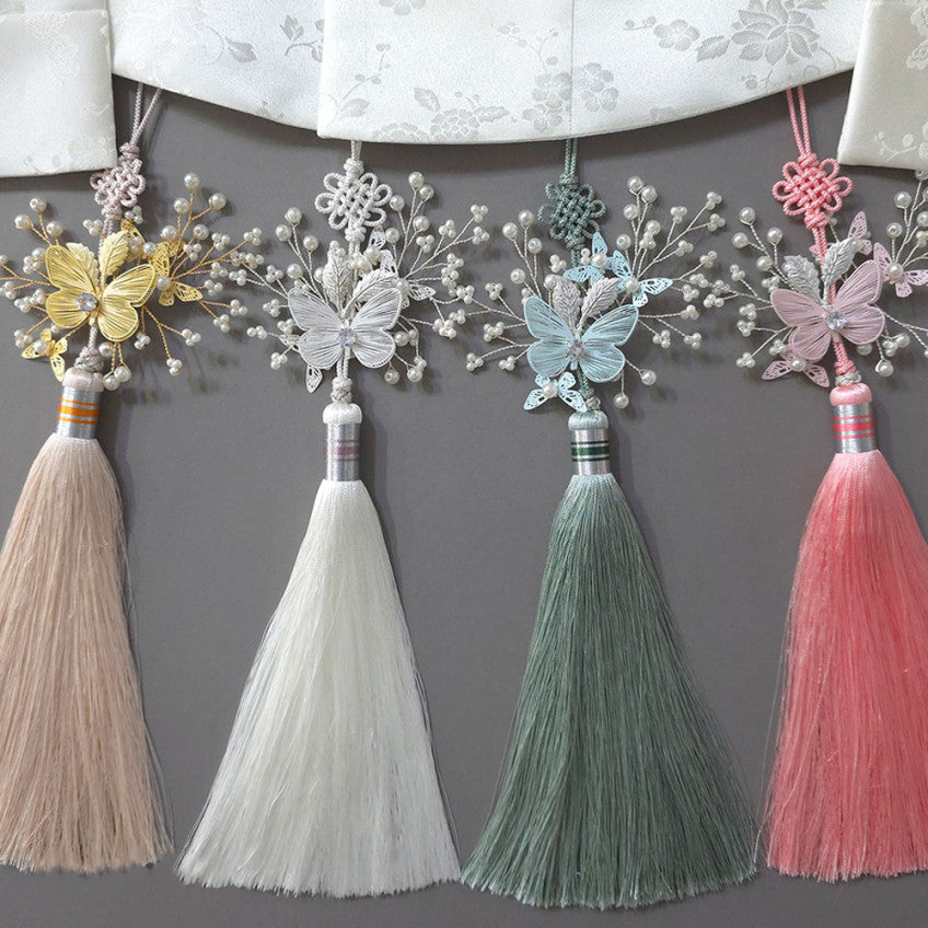 Sana Butterfly Tassel Norigae