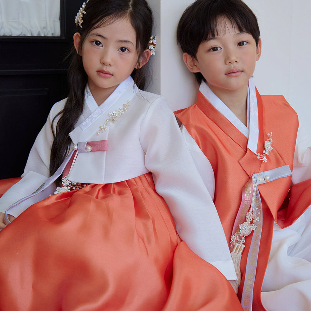 Eunkyo Coral Vest Boy Hanbok (1-12YR)