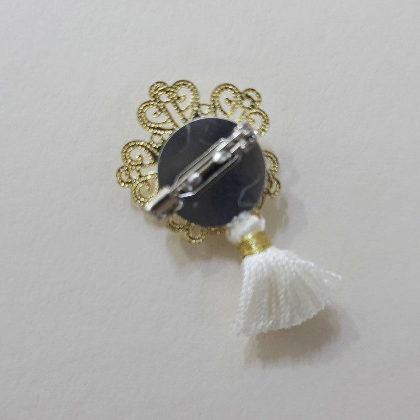 Bloom Tassel Brooch