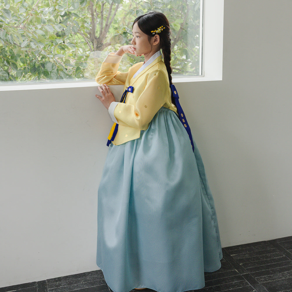 Ian Yellow Sky Girl Hanbok (1-12YR)