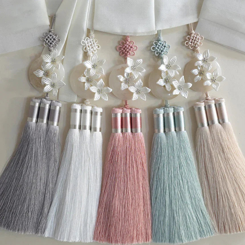 Trio Floral Tassel Norigae