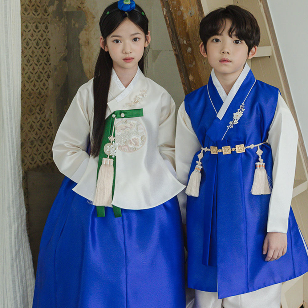 Yoonwoo Blue Boy Hanbok (100D-10YR)