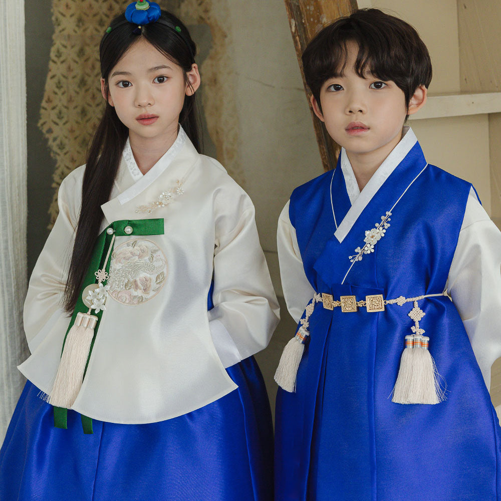 Yoonwoo Blue Boy Hanbok (100D-10YR)