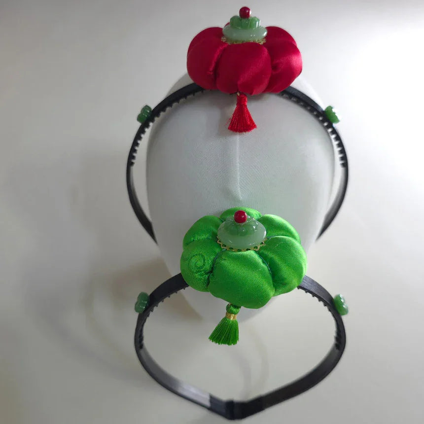 Mooi Vivid Pumpkin Headband - Native Korean