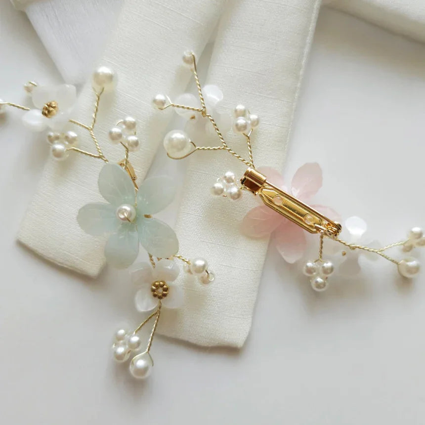 Daon Floral Brooch - Native Korean