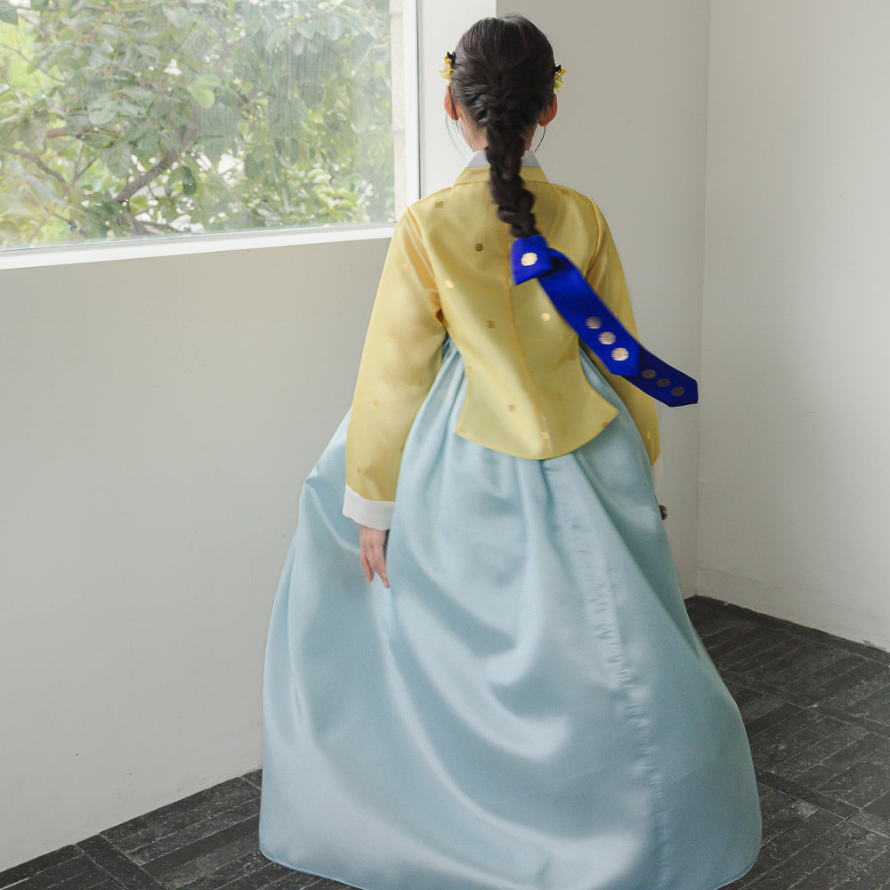 Ian Yellow Sky Girl Hanbok (1-12YR)