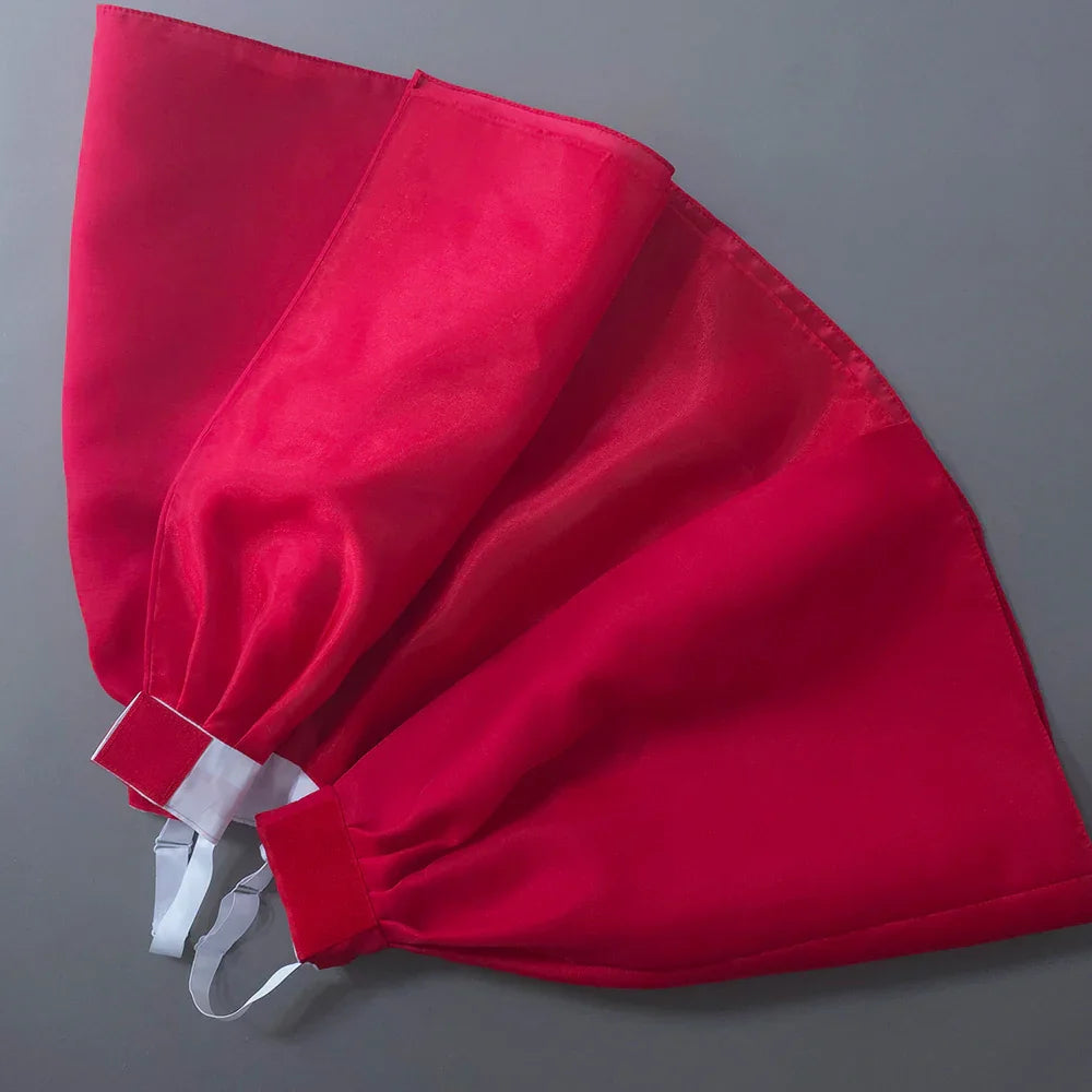 Yujin White Red Girl Hanbok (100D-15YR) - Native Korean