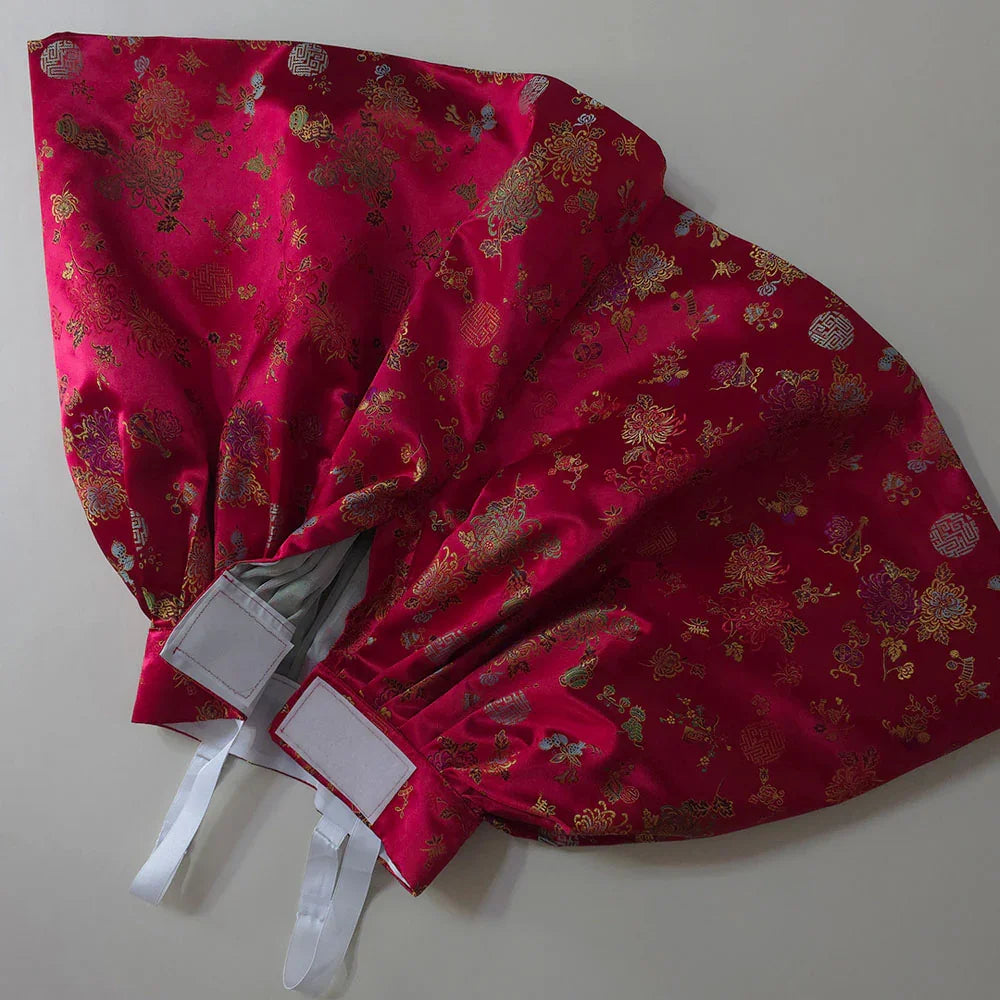 Hae Red Girl Hanbok (1-12YR) - Native Korean