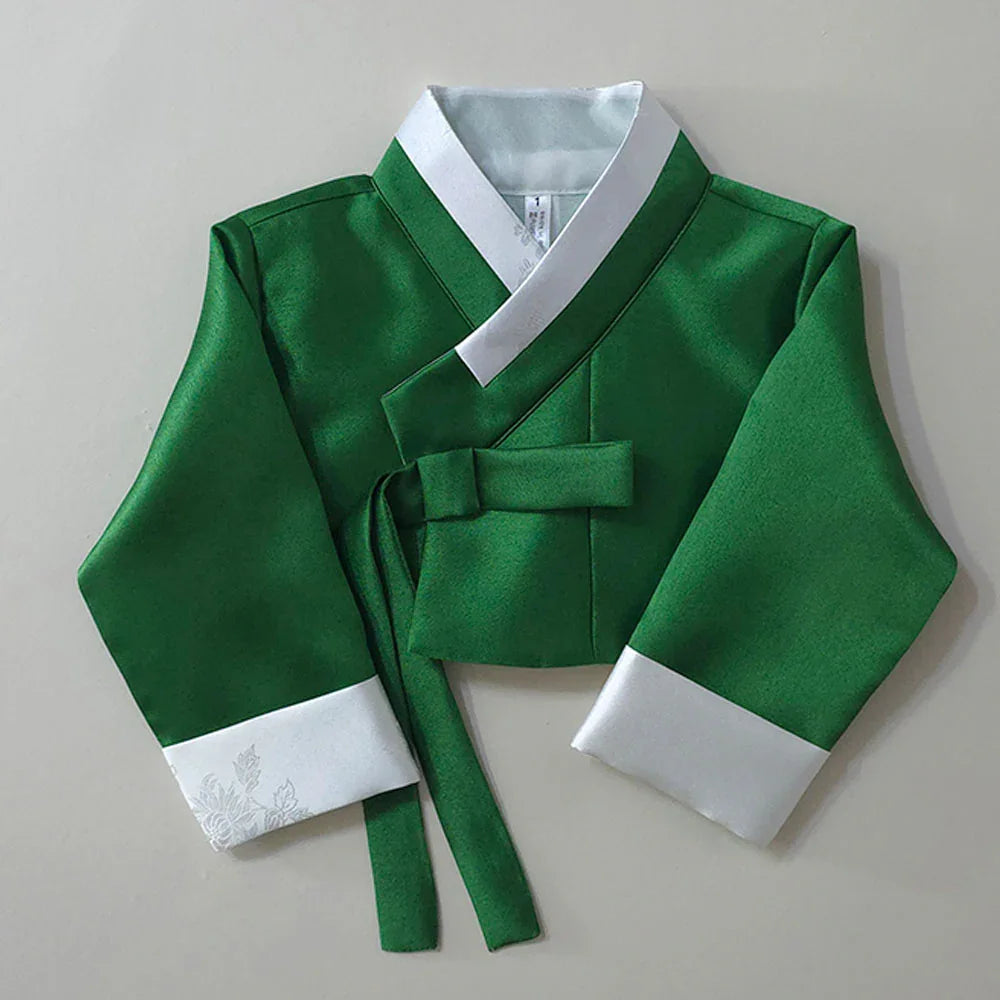 Dongwha Green Purple Girl Hanbok (1-12YR)