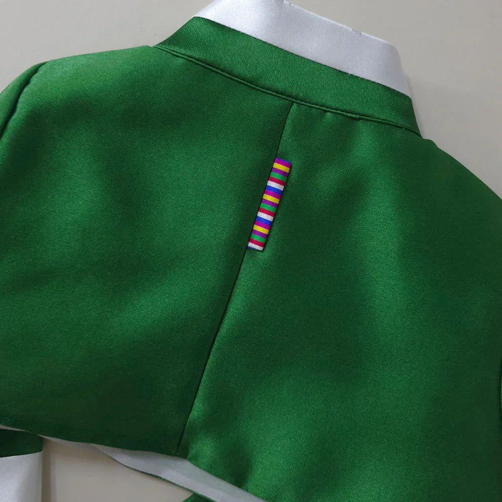 Dongwha Green Purple Girl Hanbok (1-12YR)