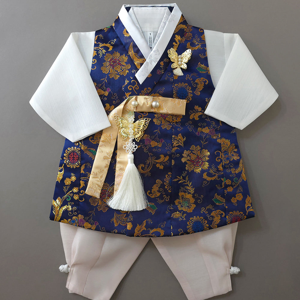 Hae Navy Boy Hanbok (1-9YR)