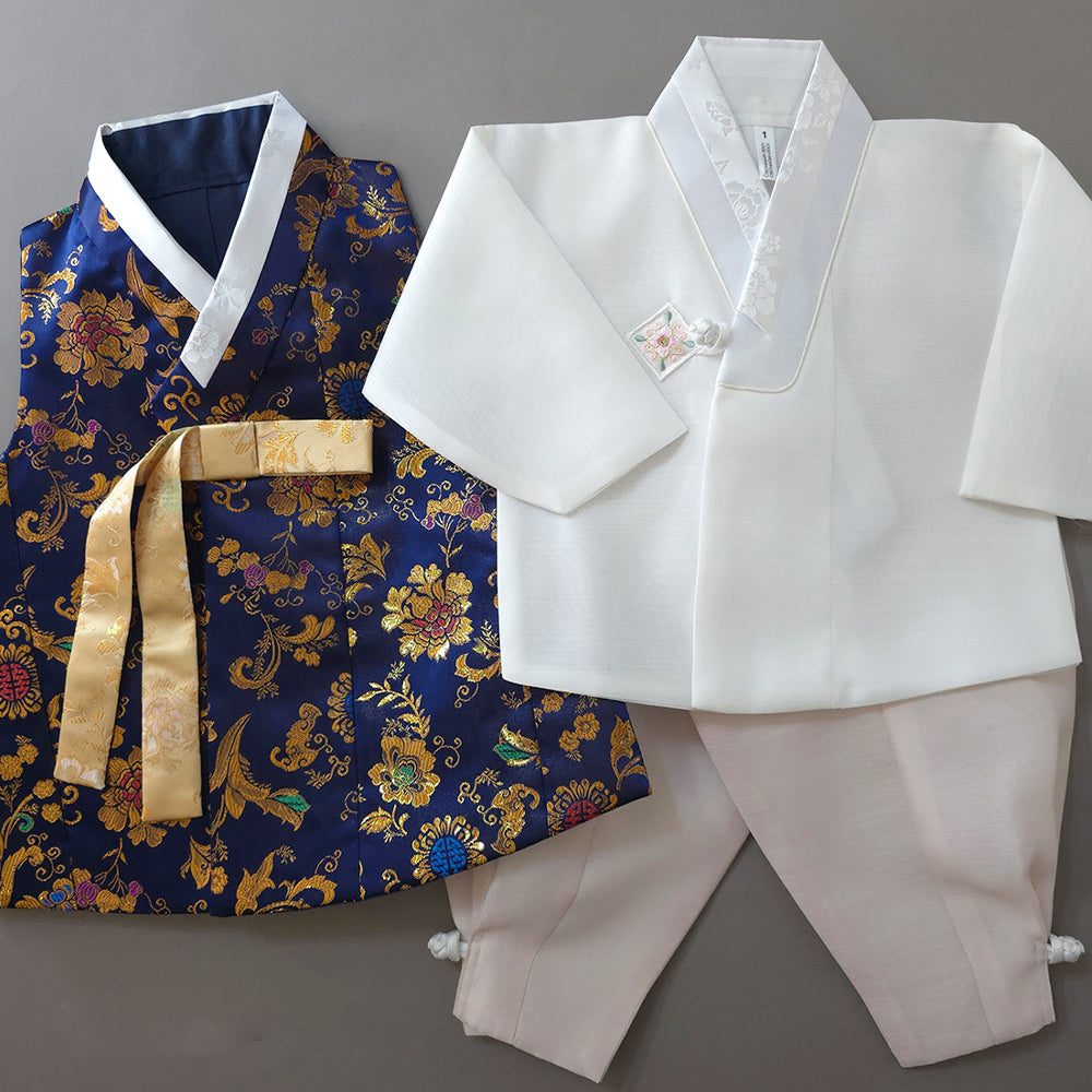 Hae Navy Boy Hanbok (1-9YR)