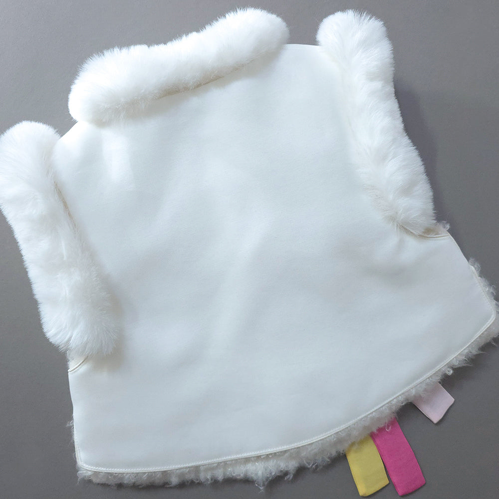 Floral Fur Hanbok Vest