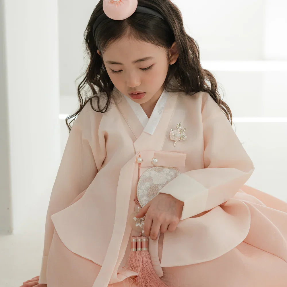 Yujin Pink Dangui Coral Girl Hanbok (100D-15YR)