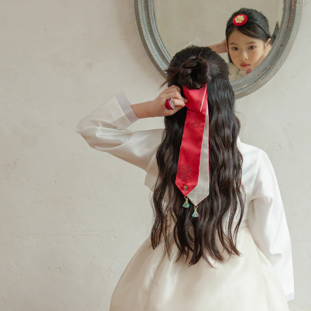 Doha Beige Girl Hanbok (100D-10YR) - Native Korean