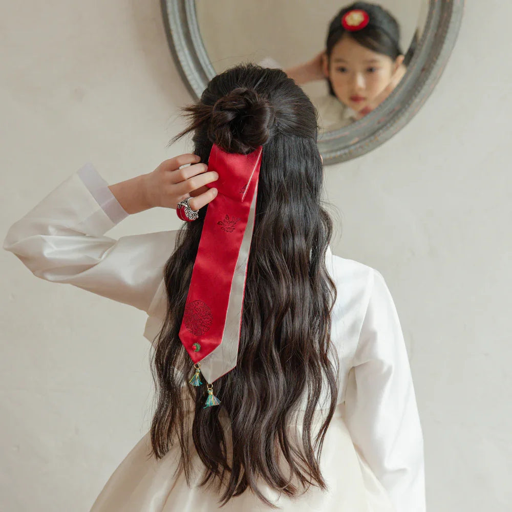 Doha Beige Girl Hanbok (100D-10YR) - Native Korean