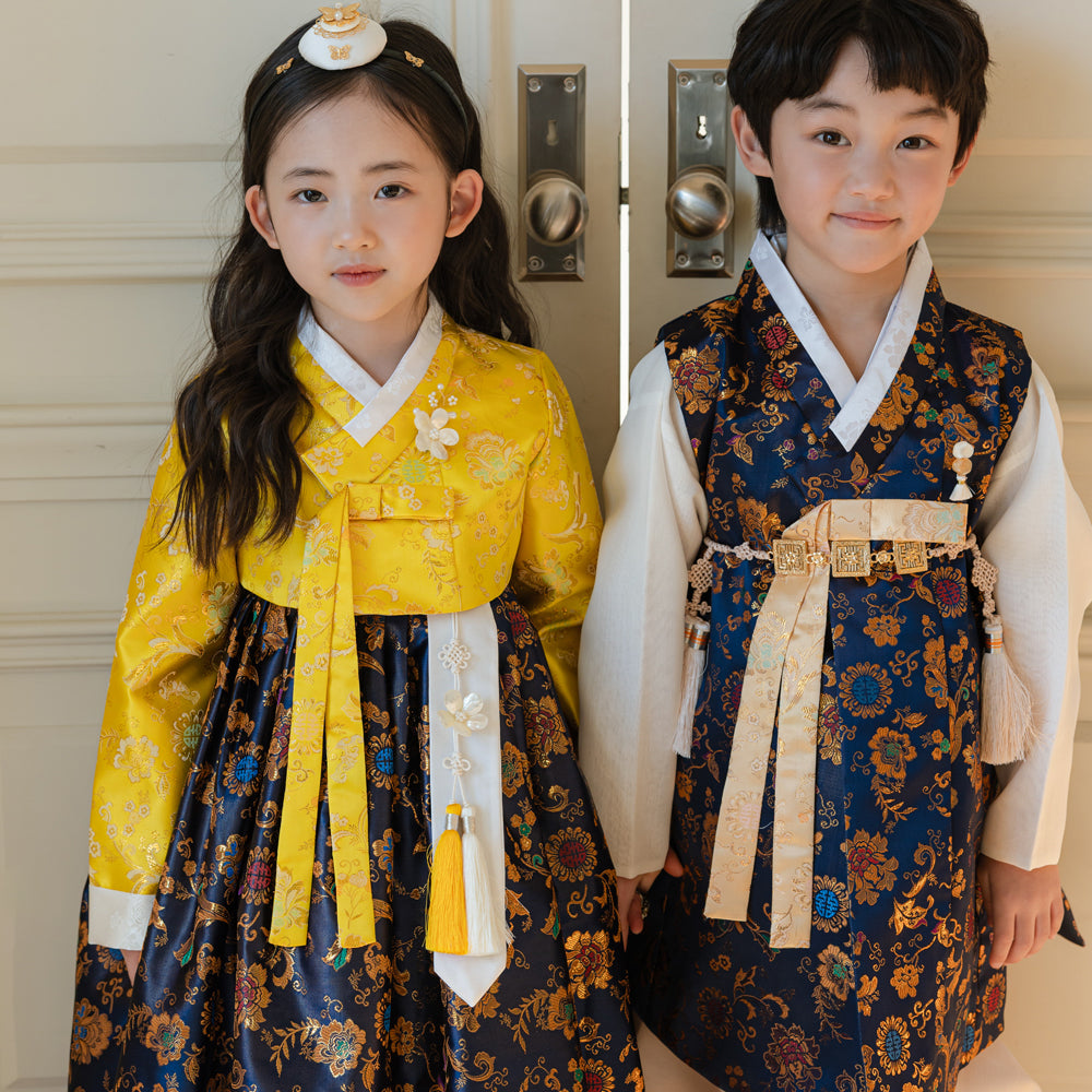 Hae Navy Boy Hanbok (1-9YR)