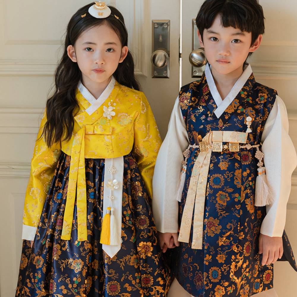 Hae Navy Boy Hanbok (1-9YR)