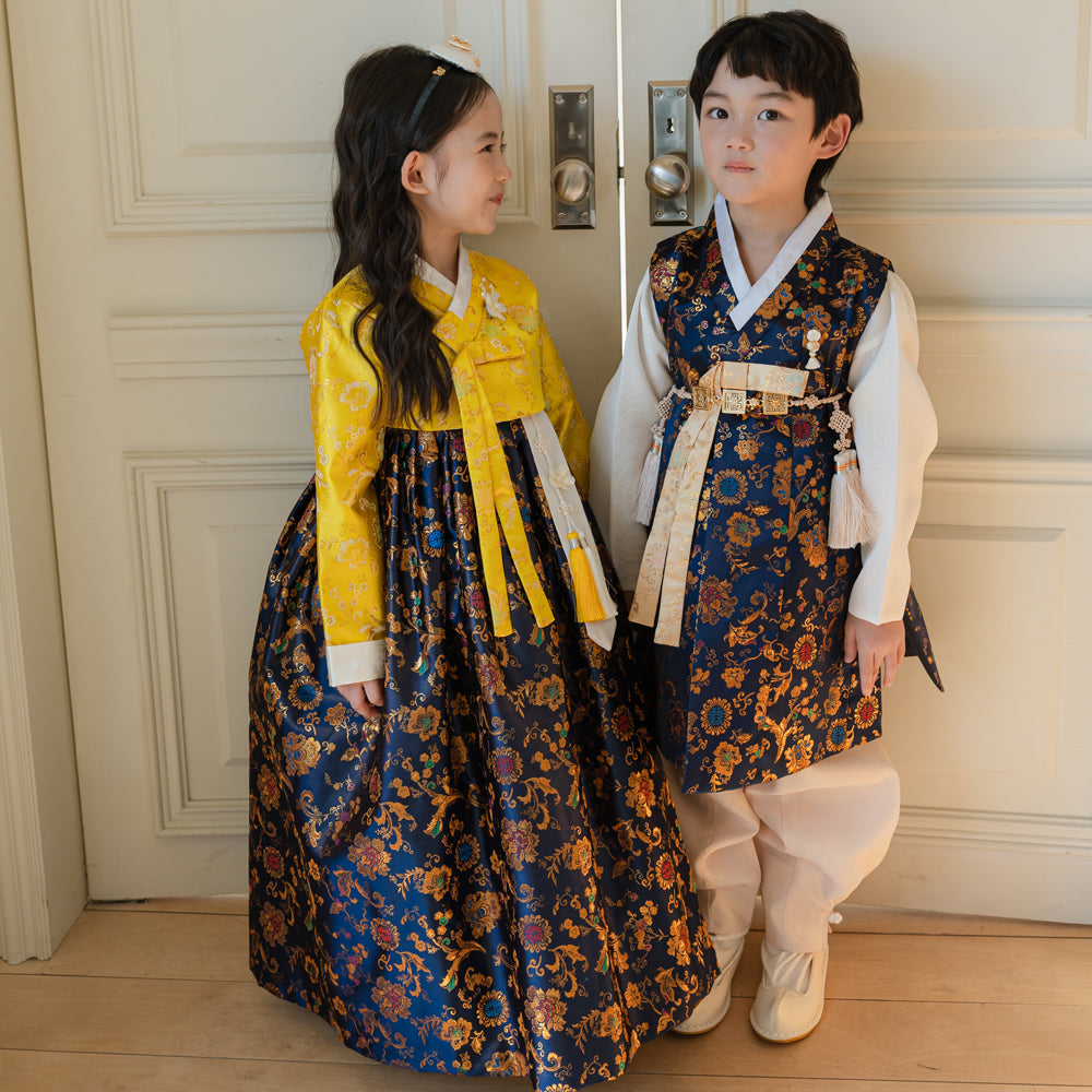 Hae Navy Boy Hanbok (1-9YR)