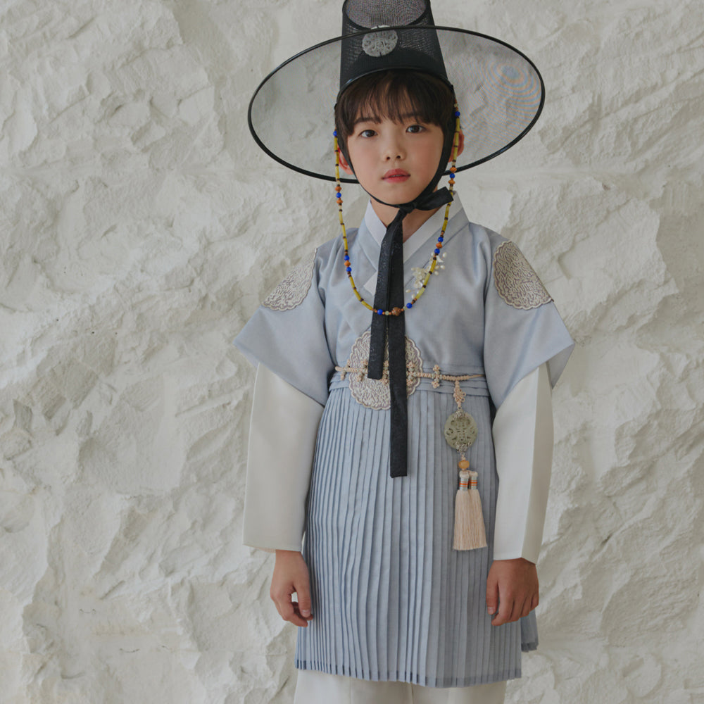 Sungkoon Pleated Pink Boy Hanbok (100D-10YR)
