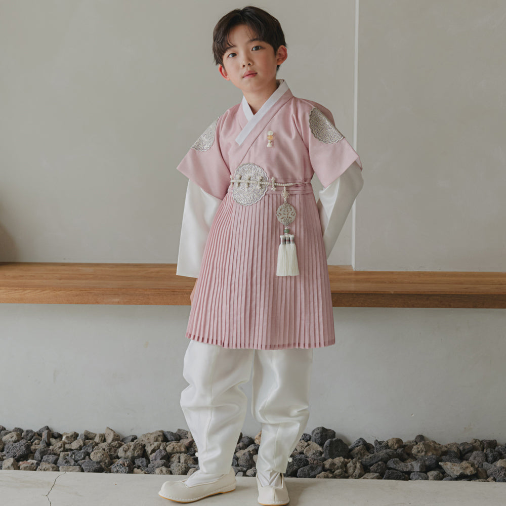 Sungkoon Pleated Sky Boy Hanbok (100D-10YR)