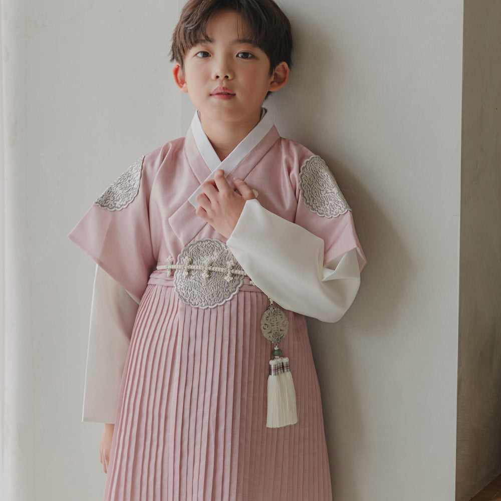 Sungkoon Pleated Sky Boy Hanbok (100D-10YR)