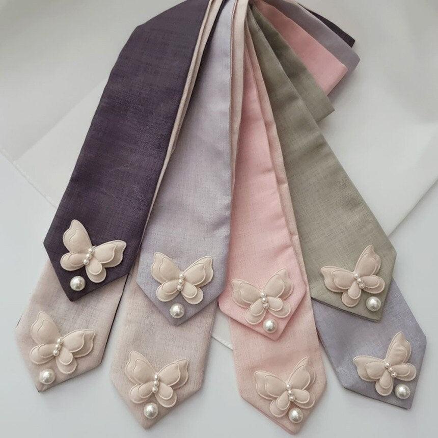 Butterfly Double-Side Hair Tie - Native Korean
