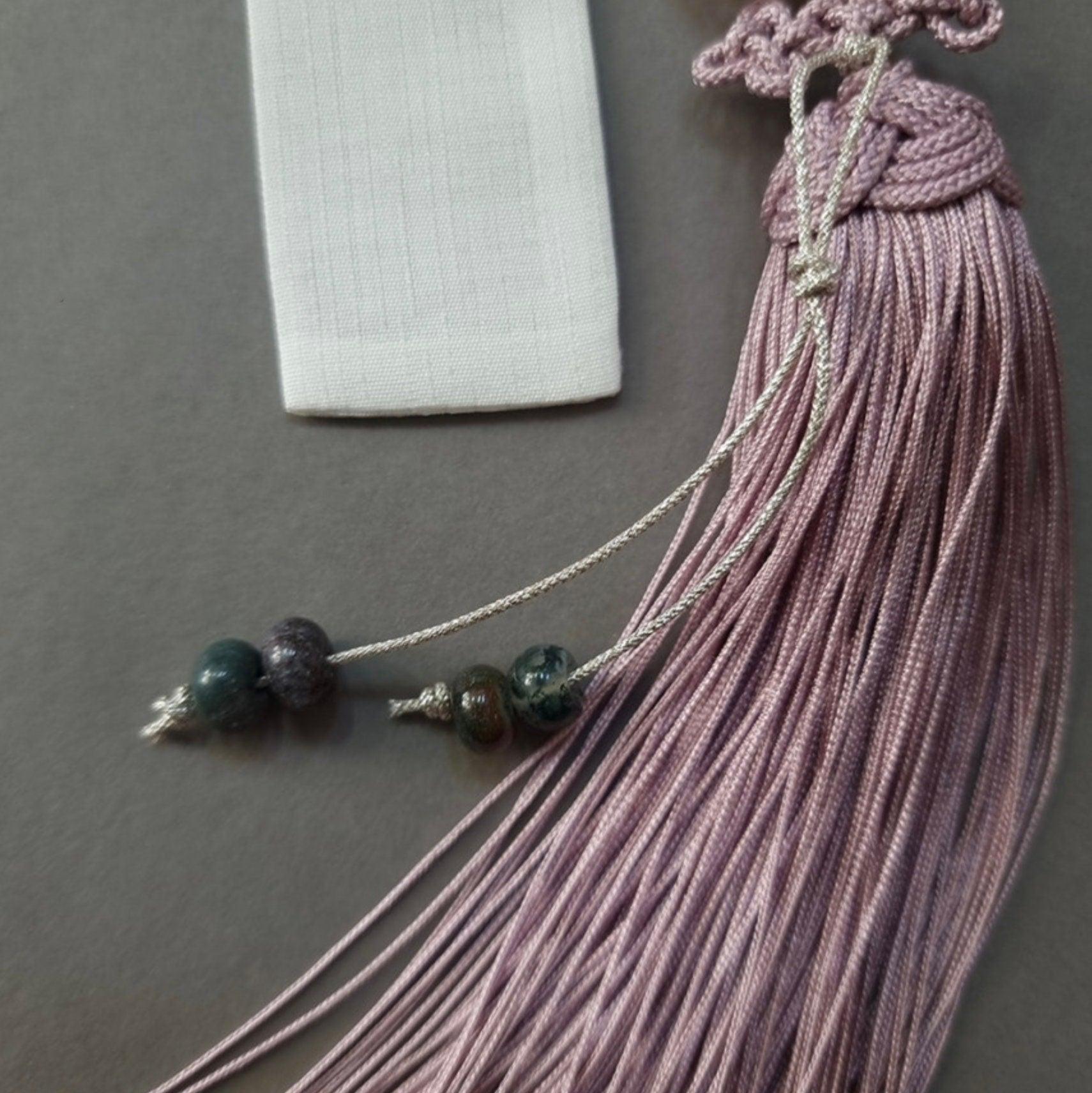 Butterfly Jade Tassel Norigae - Native Korean