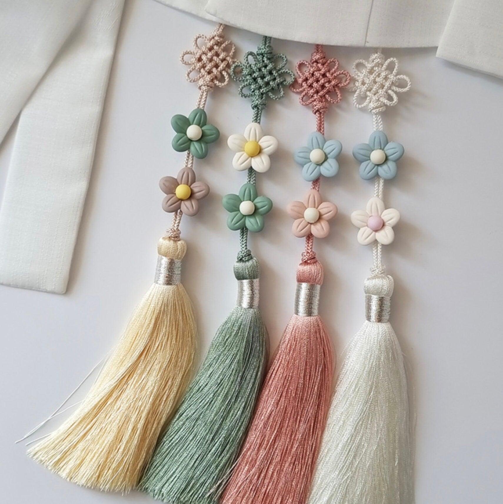 Candy Floral Tassel Norigae - Native Korean