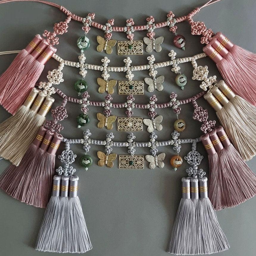 Charming Ornaments Dol Tassel Belt - Native Korean