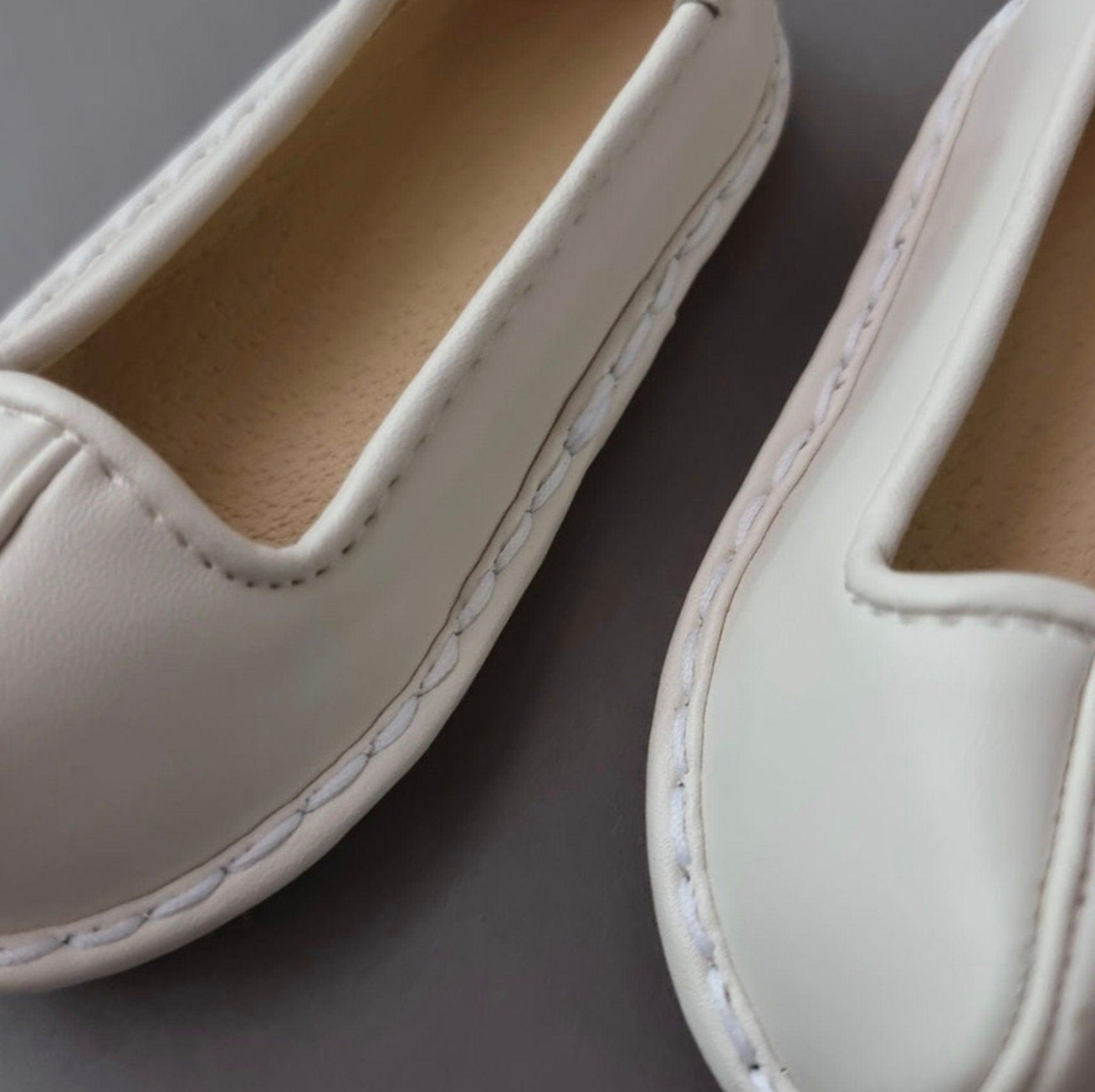 Cream Boy Hanbok Shoes (130~220mm) - Native Korean