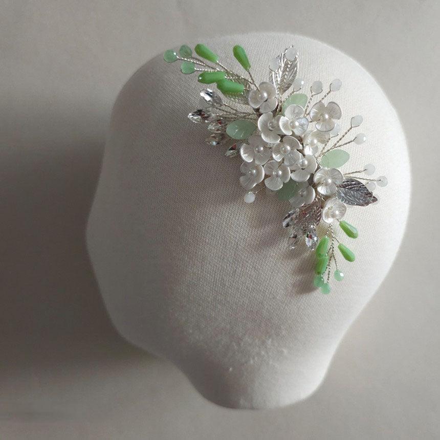 Crystal Bloom Hairpin - Native Korean