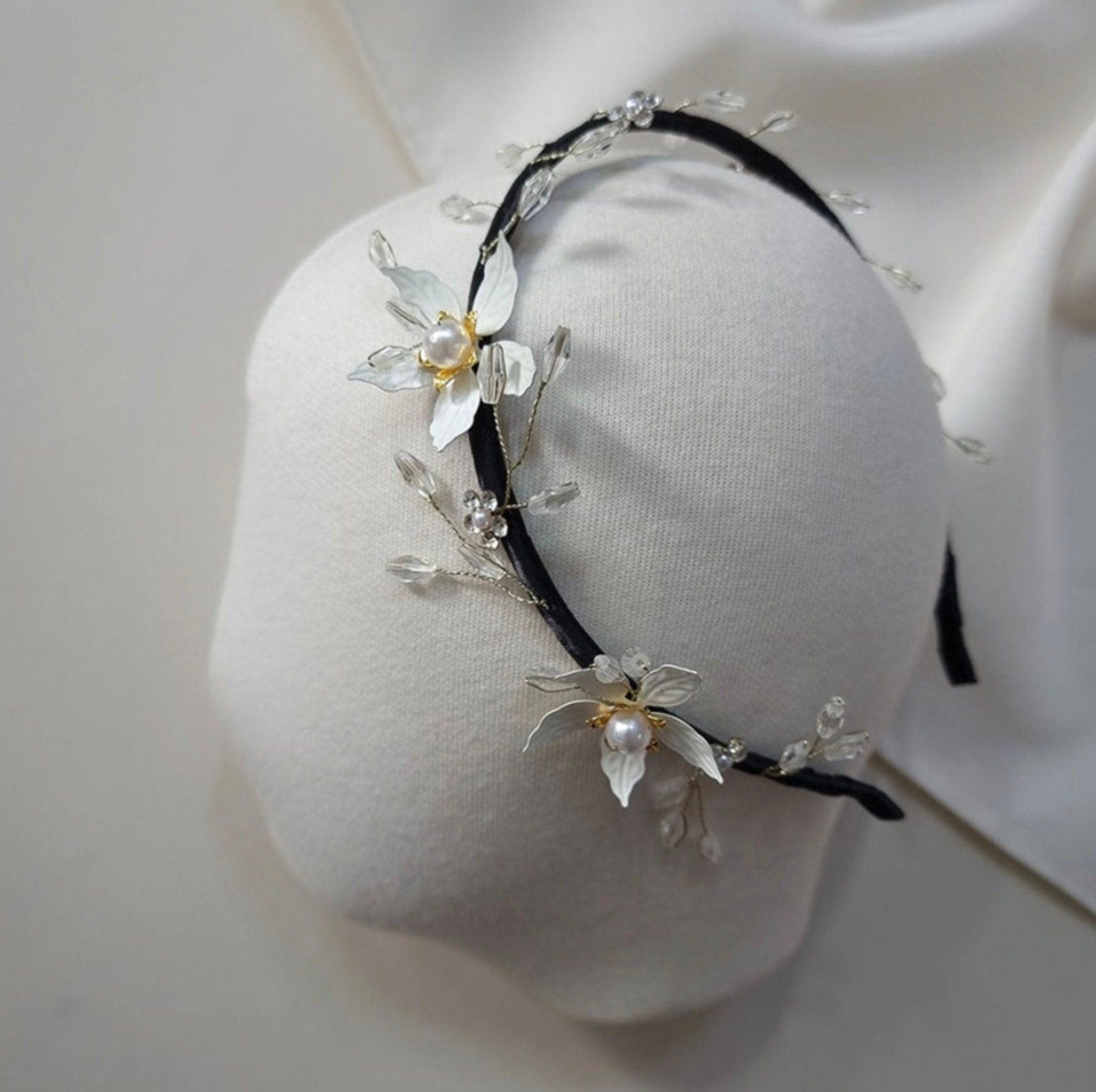 Daisy Beads Headband - Native Korean