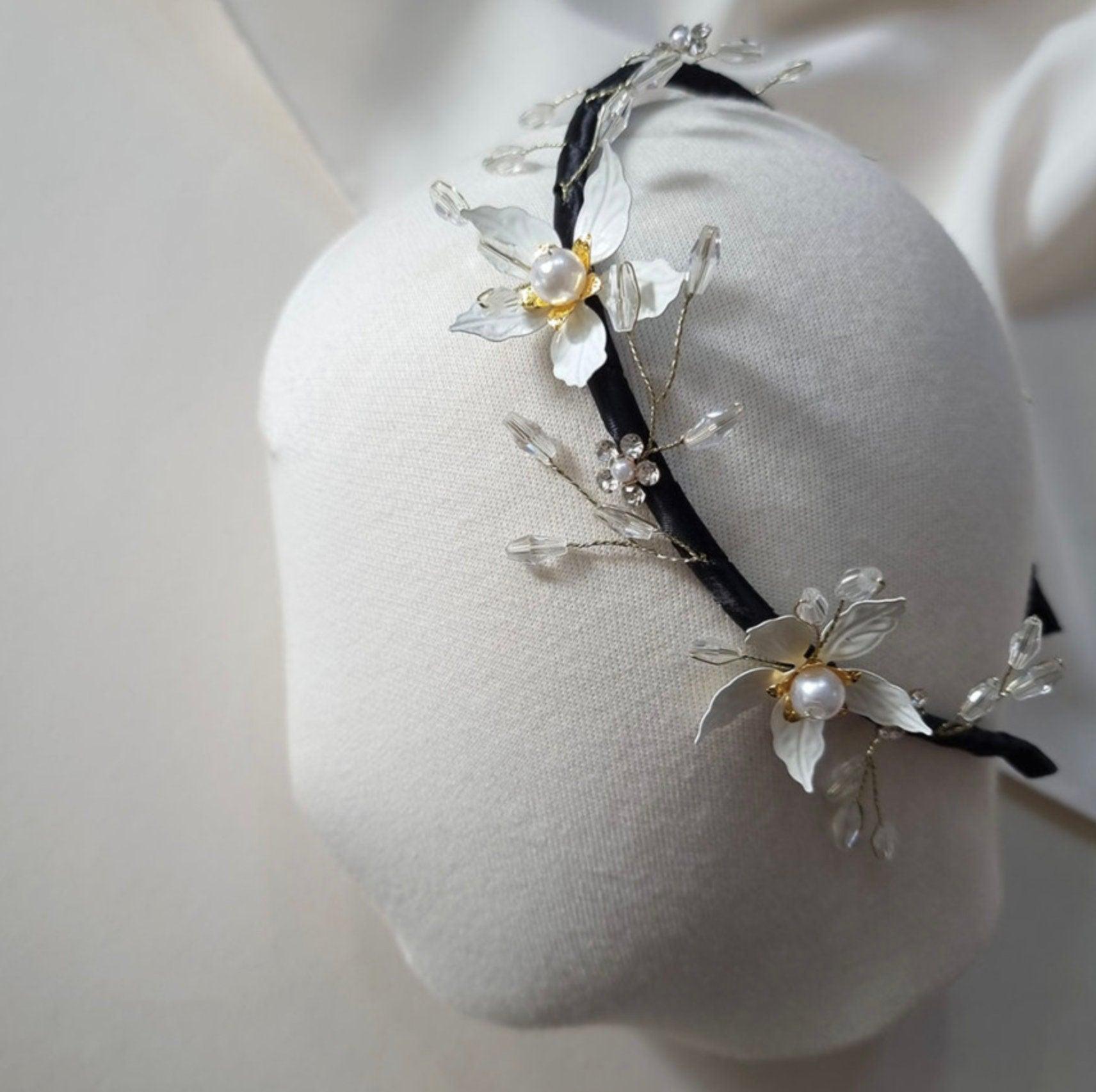 Daisy Beads Headband - Native Korean