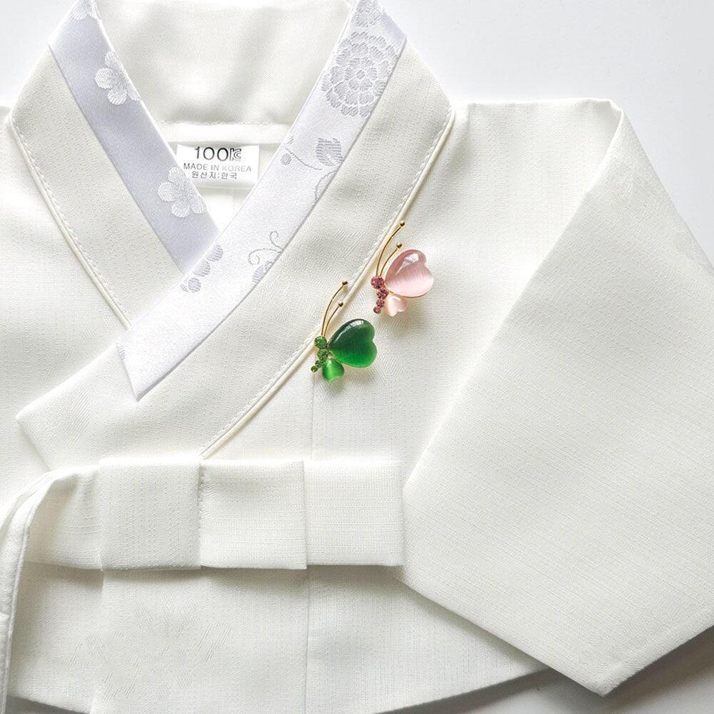 Elegant Butterfly Brooch - Native Korean