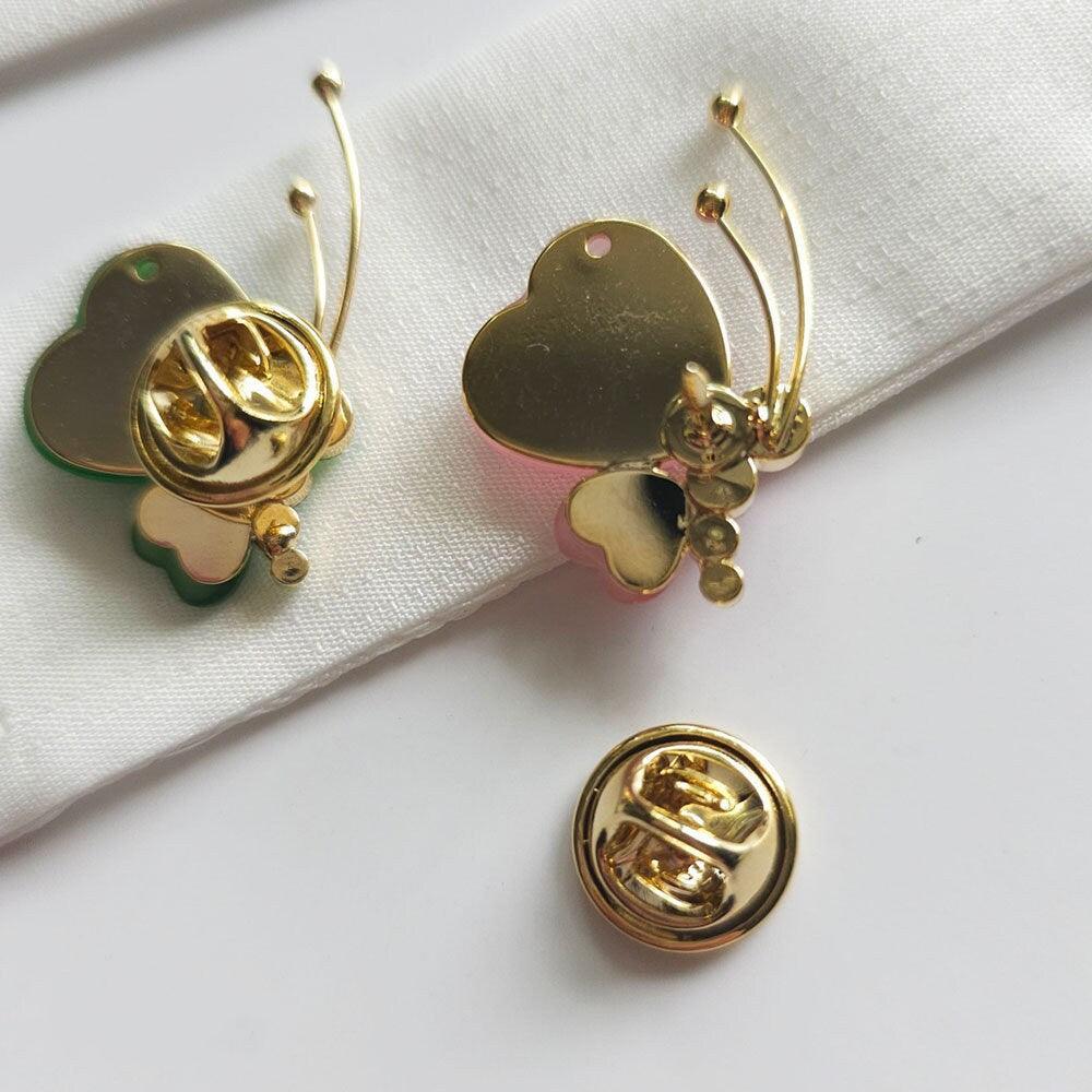 Elegant Butterfly Brooch - Native Korean