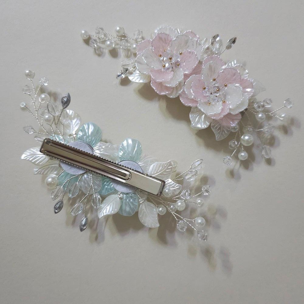 Elegant Floral Hair Clip - Native Korean